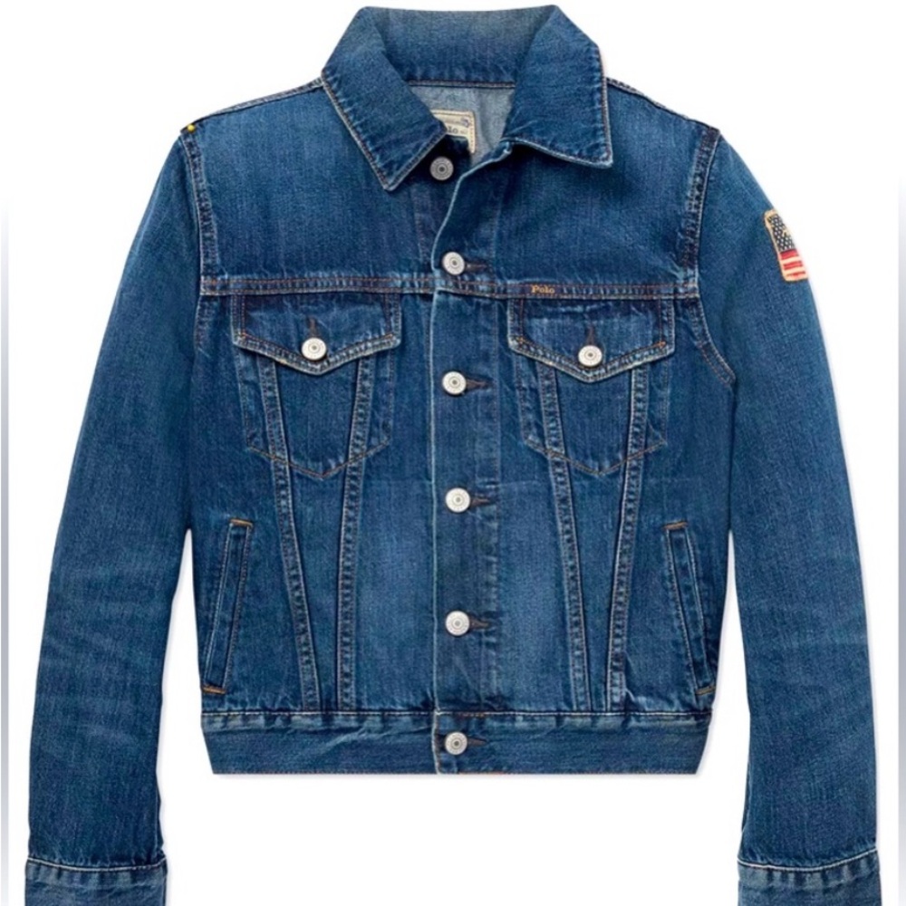 Ralph Lauren Polo Big Kid Denim Jacket 1967